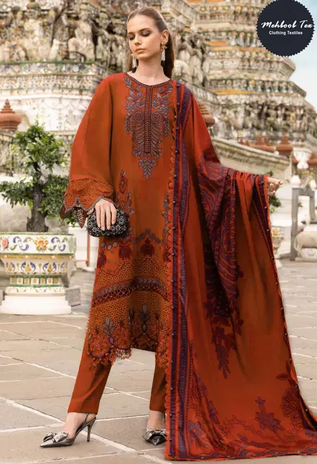 Mehboob Tex 1919 B To D Cotton Dupatta Pakistani Salwar Suits Wholesalers In Surat
